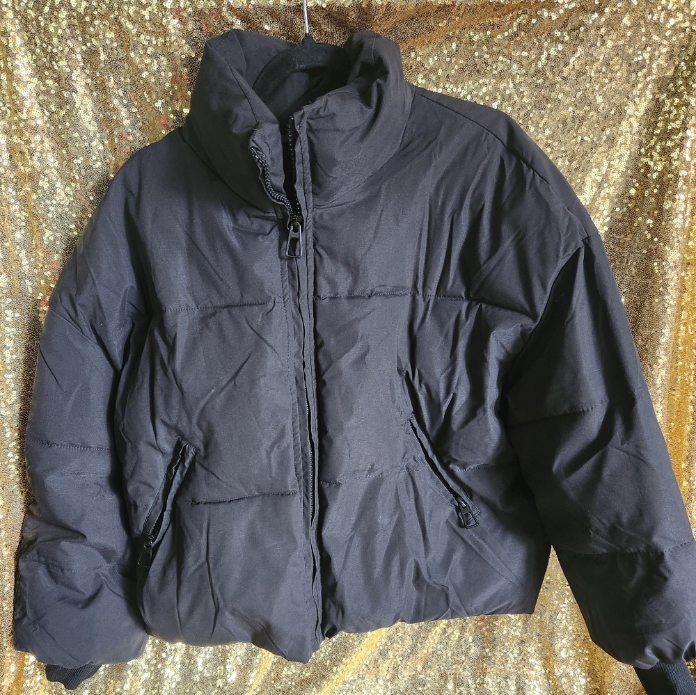 Oversized puffer coat